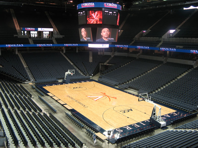 John Paul Jones Arena Charlottesville Va Seating Chart